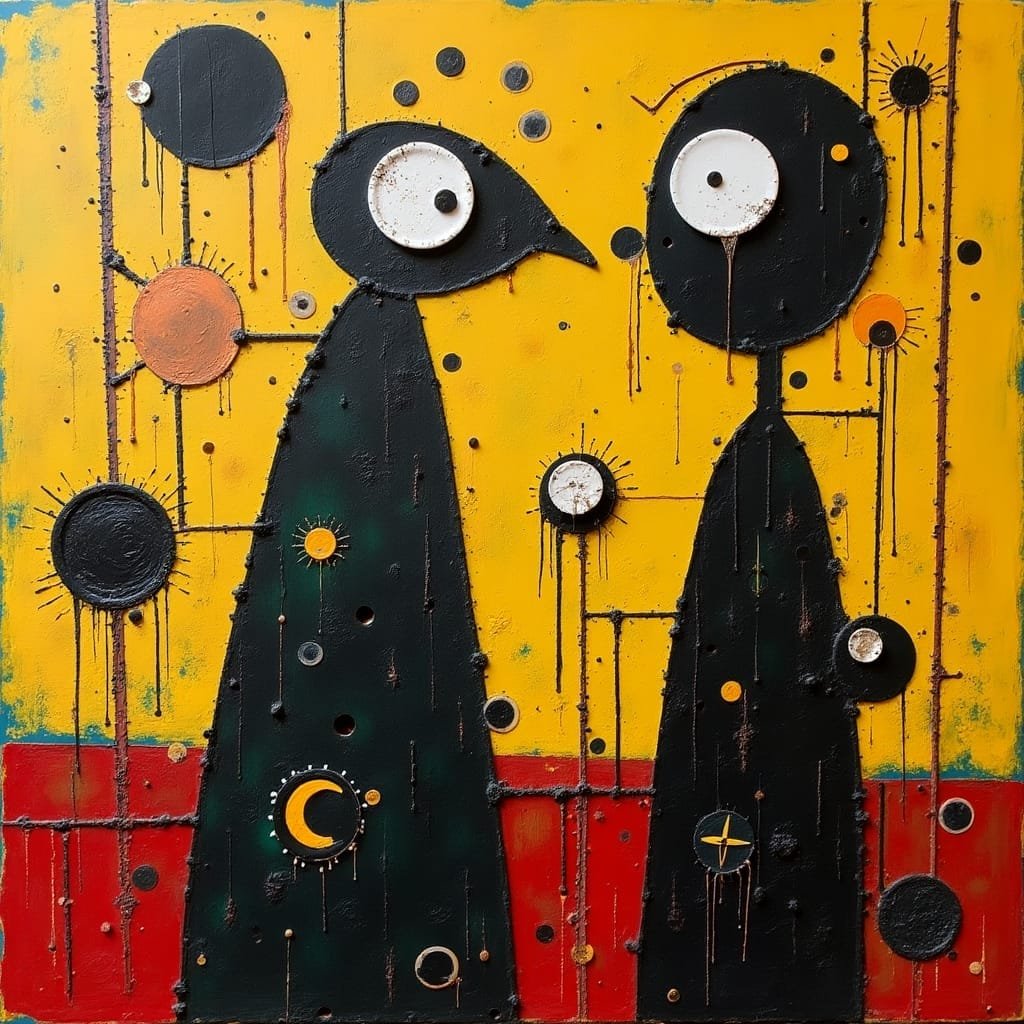 Joan Miró - Flux - Abstract Encounter