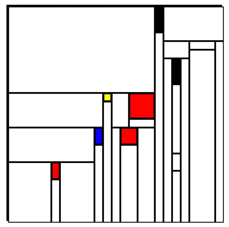 Mondrian Mosaic Generator artfulneurons.com