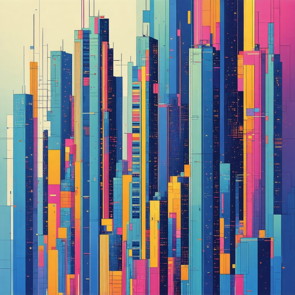 Frank Stella - Stable Image Image Ultra - Geometry of Tomorrow